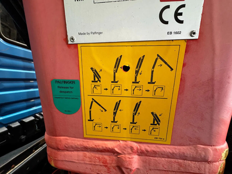 Camión multibasculante MAN FE 410A, 6x4, EURO 2, Palfinger PK17000 Crane + VDL HOOK, full spring, manual gearbox, MOT 9/2025