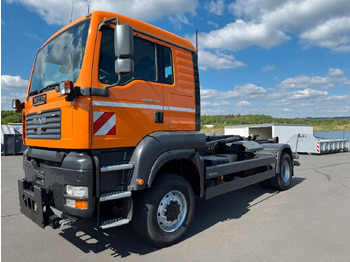 Camión multibasculante  MAN TGA 18.350 4x4 Meiler Abroller RK 14.45 Winterd.