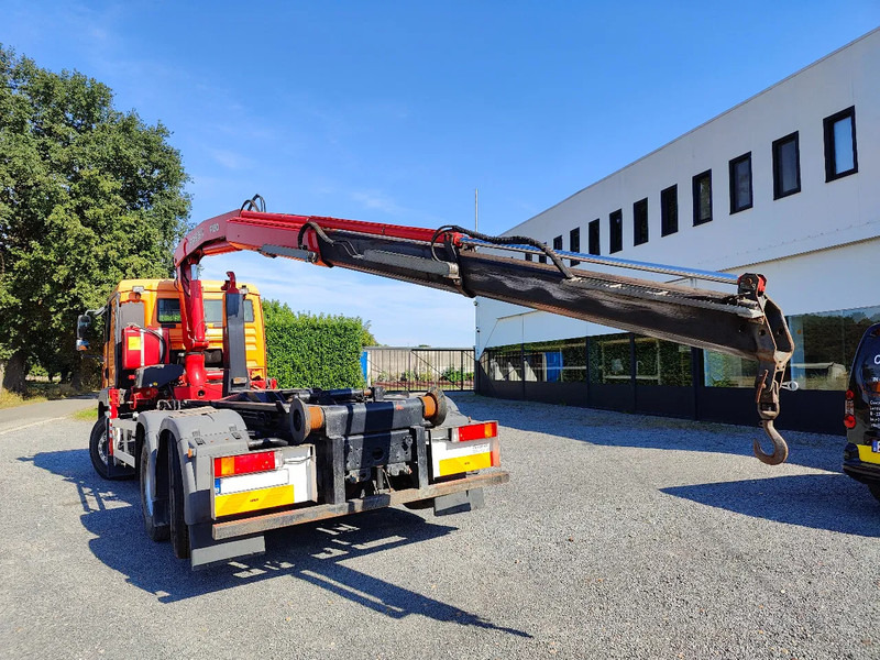 Camión multibasculante MAN TGA 28.310 Container / Fassi F130