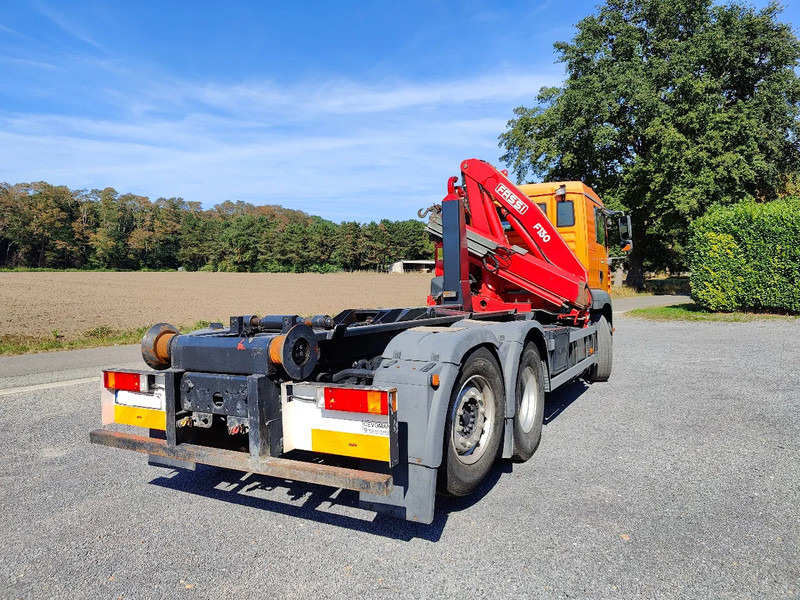 Camión multibasculante MAN TGA 28.310 Container / Fassi F130