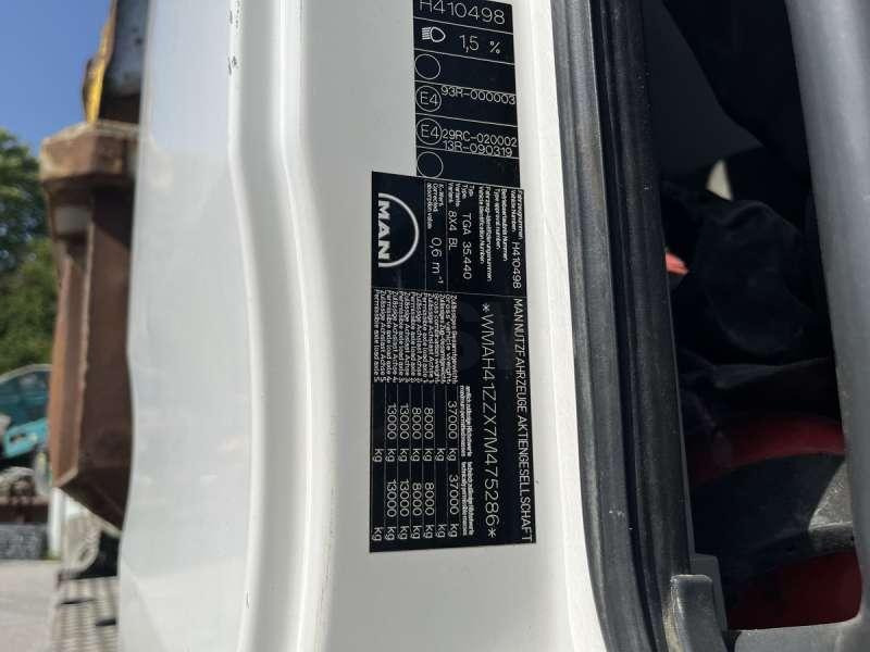 Camión multibasculante MAN TGA 35.440 8X4