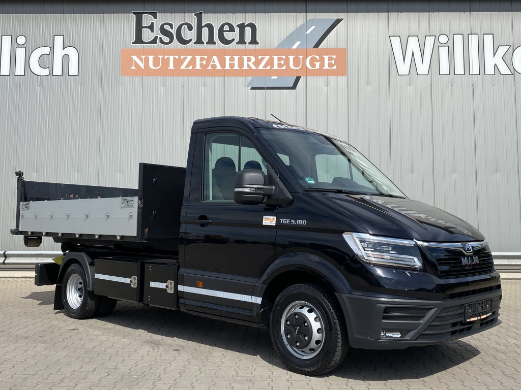 Camión multibasculante MAN TGE 5.180 / HIAB XR 35 Aufbau