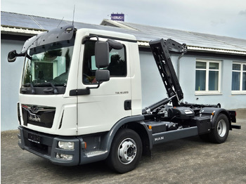 Camión multibasculante MAN TGL 12.220 BL City Abrollkipper  2x AHK Euro 6