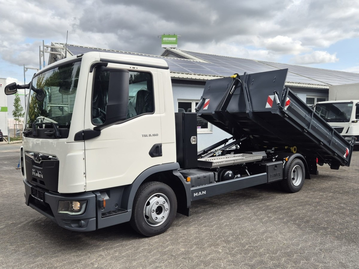 Camión multibasculante MAN TGL 8.160 BL City Abollkipper Schaltgetriebe