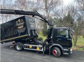 Camión multibasculante MAN TGM 15.250 Hoof lift + Crane