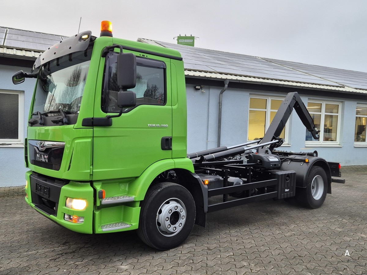 Camión multibasculante MAN TGM 15.290 BL Aut. Abrollkipper AHK