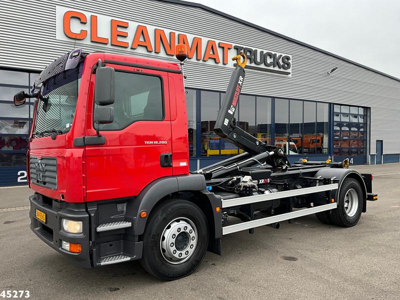 Camión multibasculante MAN TGM 18.280 Multilift 21 Ton haakarmsysteem Just 25.790 km!