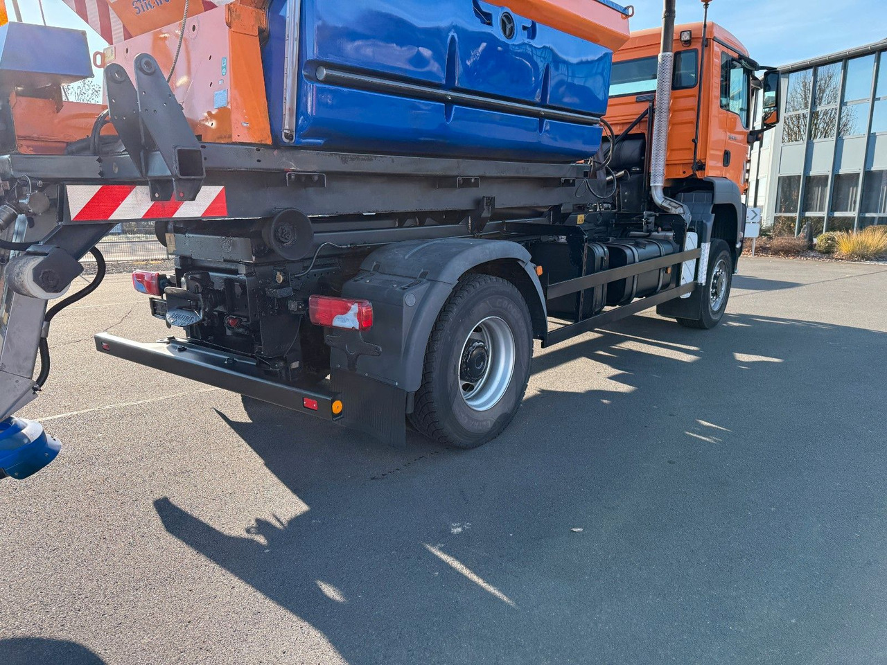 Camión multibasculante MAN TGS 18.360 4x4 Winterdienst Meiller Abroller