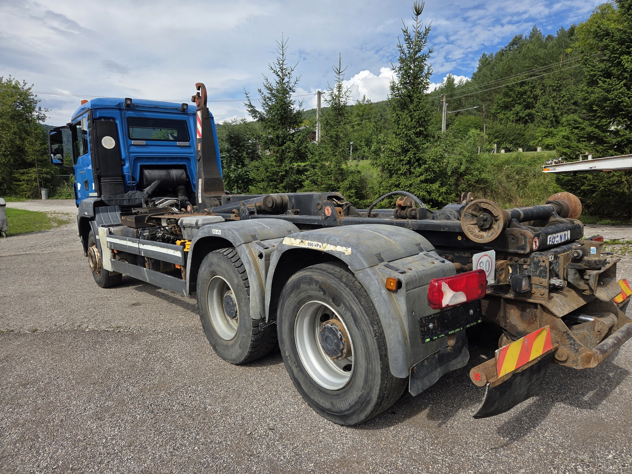 Camión multibasculante MAN TGS 26.400 6X4BB 20 TON abrollkipper