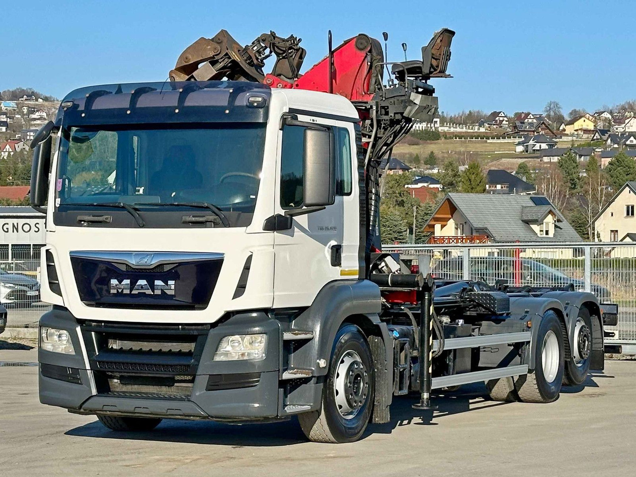 Camión multibasculante MAN TGS 26.400 Abrollkipper* PENZ 12Z7.90R* TOP