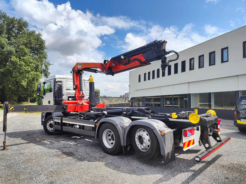 Camión multibasculante MAN TGS 26.420 Container / Palfinger PK18002