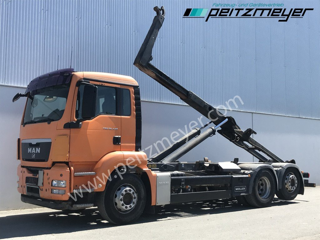 Camión multibasculante MAN TGS 26.440 BL6x2 Meiller RK 2070 mit Lenkachse