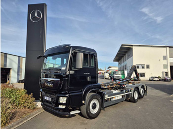 Camión multibasculante MAN TGS 26.480 6x4H-4 BL HIAB Multilift XR21S 