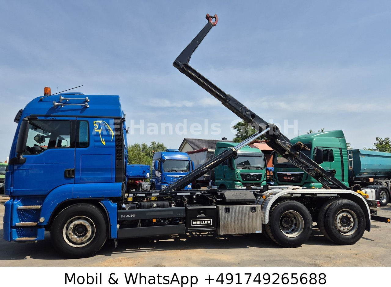 Camión multibasculante MAN TGS 26.480 XLX LL 6x2 *Intarder/MEILLER-RK-20.65