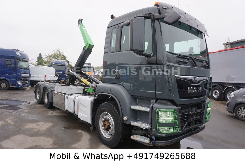 Camión multibasculante MAN TGS 26.500 XLX BL 6x4 H *Pritarder/Palfinger-T20