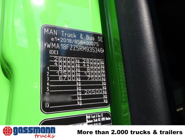 Camión multibasculante MAN TGS 26.520 6x2-2 BL, Liftachse