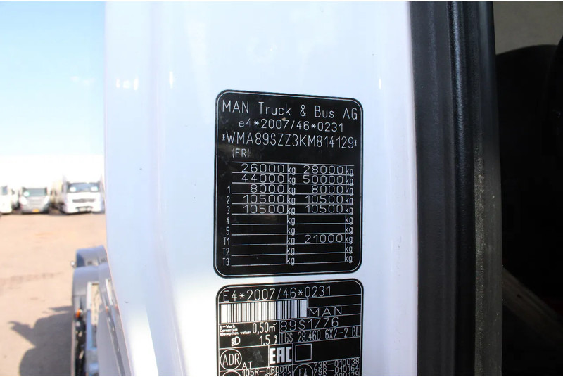 Camión multibasculante MAN TGS 28.460 + 6X2 + 249.000KM + EURO 6