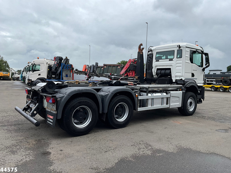 Camión multibasculante MAN TGS 33.470 6x4 Euro 6 Full Steel AJK 20 Ton haakarmsysteem