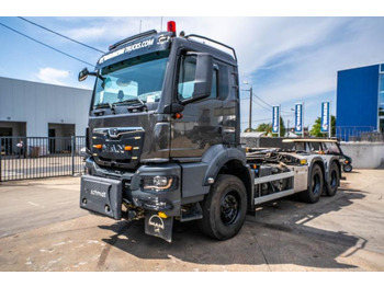 Camión multibasculante MAN TGS 33.470 BL - PALFINGER
