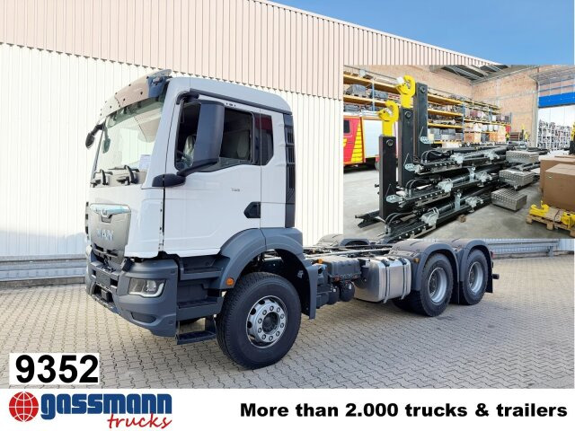 Camión multibasculante MAN TGS 33.480 6x4 BL CH