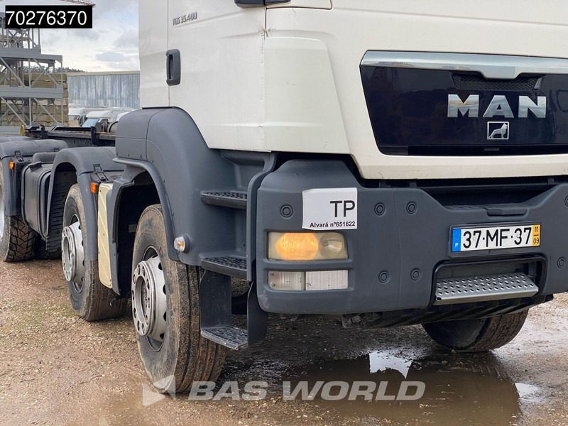 Camión multibasculante MAN TGS 35.400 8X4 Manual Retarder Big-Axle Steelsuspension Euro 5