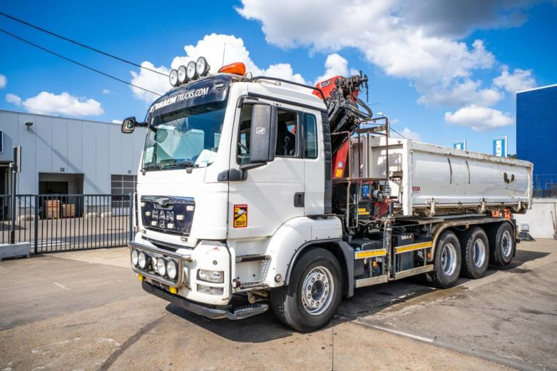 Camión multibasculante MAN TGS 35.440 BL - HMF 2020 K4