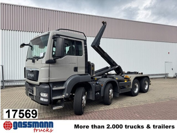 Camión multibasculante MAN TGS 35.480 8x4 BL, Meiller RK 30.62 bis 6,5 m