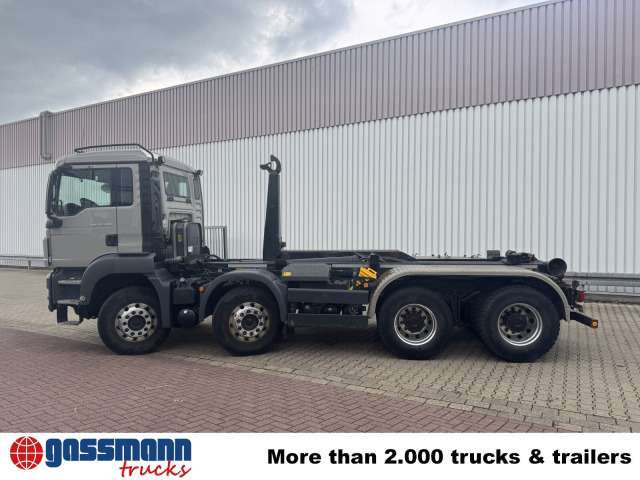Camión multibasculante MAN TGS 35.480 8x4 BL, Meiller RK 30.62 bis 6,5 m