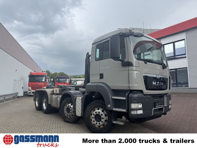 Camión multibasculante MAN TGS 35.480 8x4 BL, Meiller RK 30.62 bis 6,5 m
