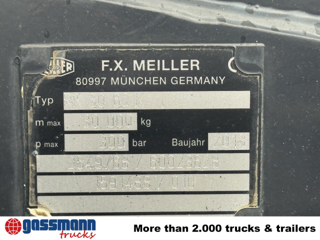 Camión multibasculante MAN TGS 35.480 8x4 BL, Meiller RK 30.62 bis 6,5 m
