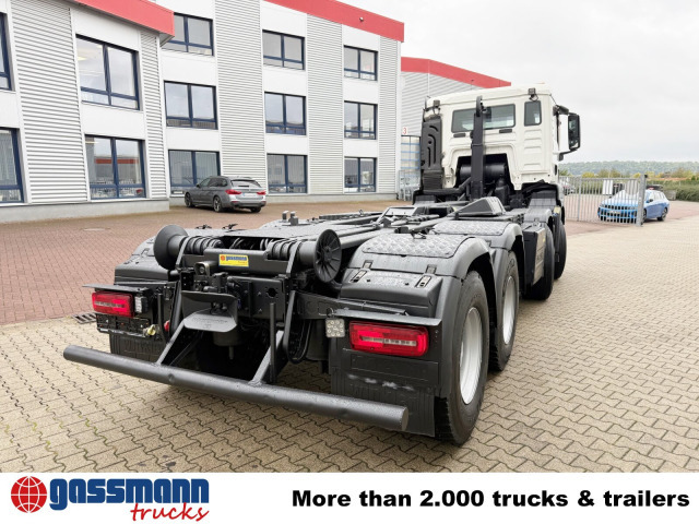 Camión multibasculante MAN TGS 35.480 8x4 BL, PriTarder, Navi