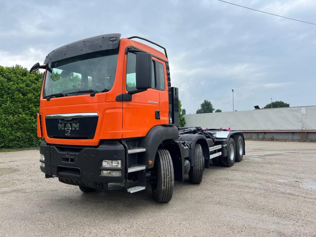 Camión multibasculante MAN TGS 35.480 SCARRABILE