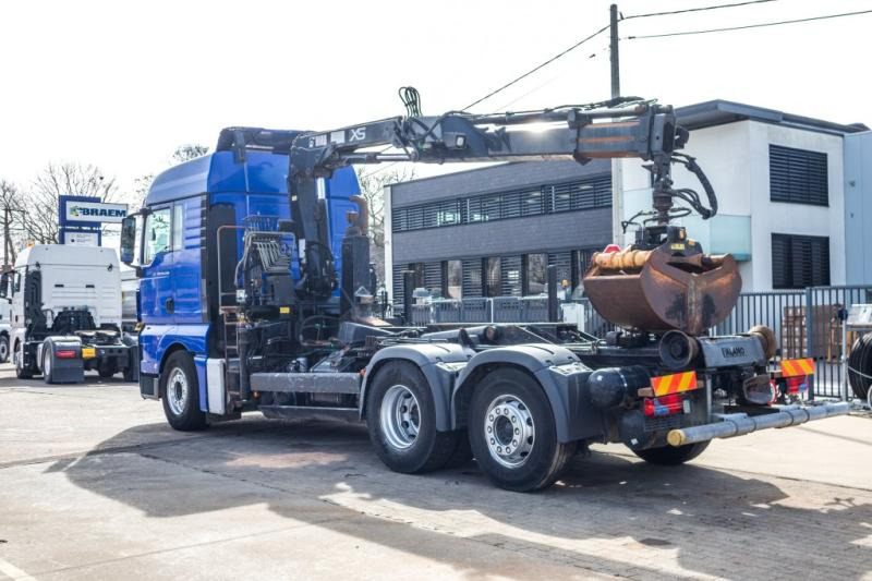 Camión multibasculante MAN TGX 25.440 LL - HIAB 122 PRO