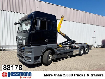 Camión multibasculante MAN TGX 26.510 6X2-4 LL, Lenk-/Liftachse, Funk