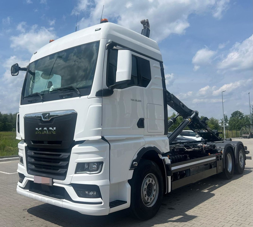 Camión multibasculante MAN TGX 26.520 6x2 Abrollkipper MEILLER RS 21.70