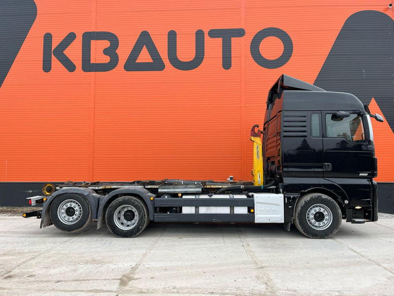 Camión multibasculante MAN TGX 26.580 6x2 PALFINGER T 20 ton / L=5400 mm / XLX CAB / INTARDER