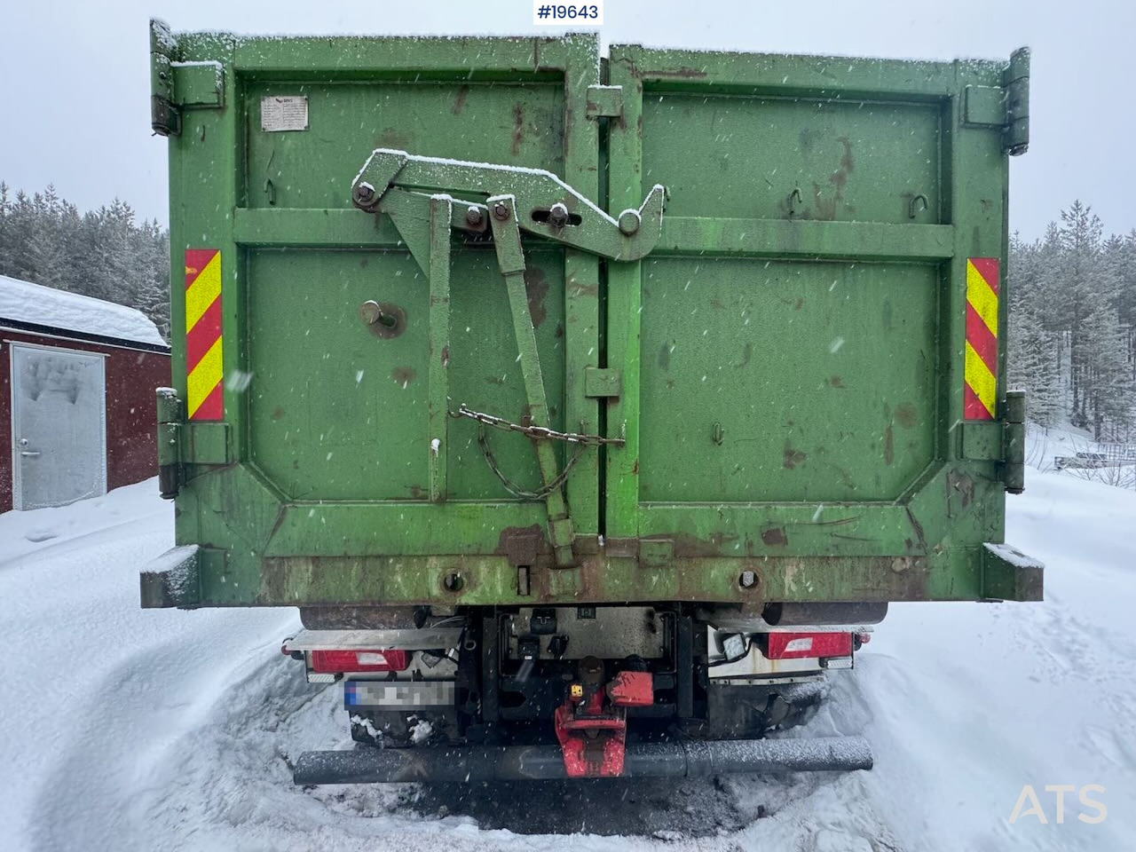 Camión multibasculante MAN TGX 33.680 Krokbil med Palift Krok