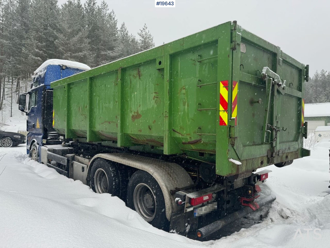 Camión multibasculante MAN TGX 33.680 Krokbil med Palift Krok