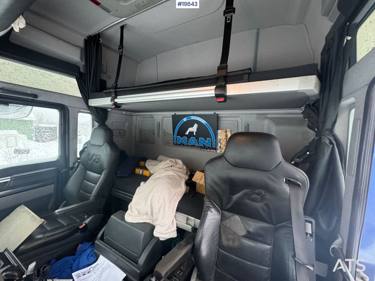 Camión multibasculante MAN TGX 33.680 Krokbil med Palift Krok