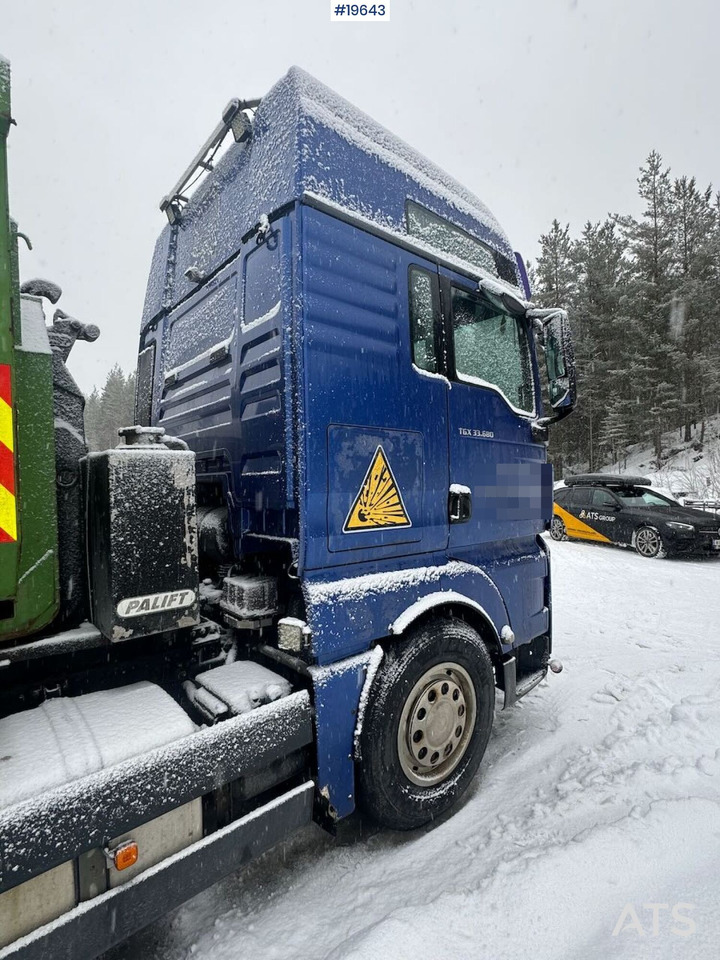 Camión multibasculante MAN TGX 33.680 Krokbil med Palift Krok