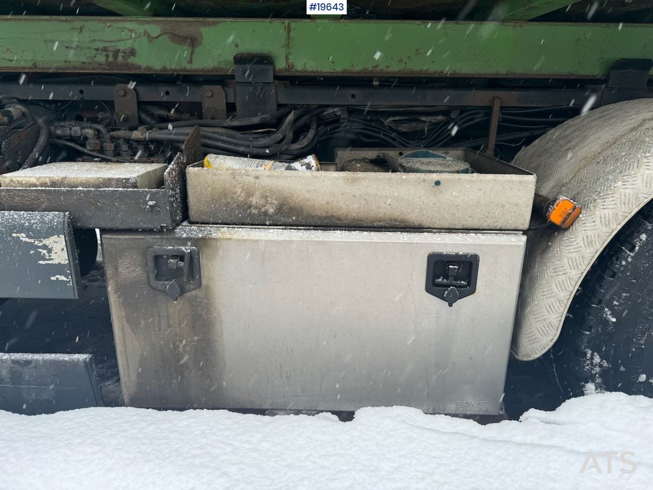 Camión multibasculante MAN TGX 33.680 Krokbil med Palift Krok