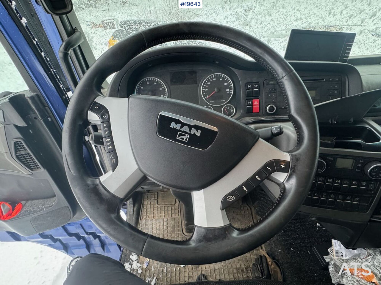 Camión multibasculante MAN TGX 33.680 Krokbil med Palift Krok