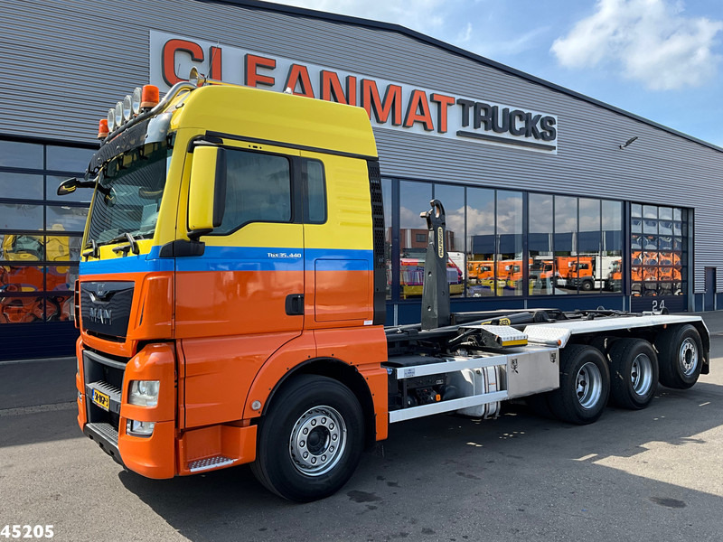 Camión multibasculante MAN TGX 35.440 Euro 6 8x4 26 Ton haakarmsysteem