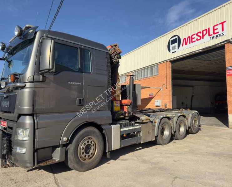 Camión multibasculante MAN TGX 35.480