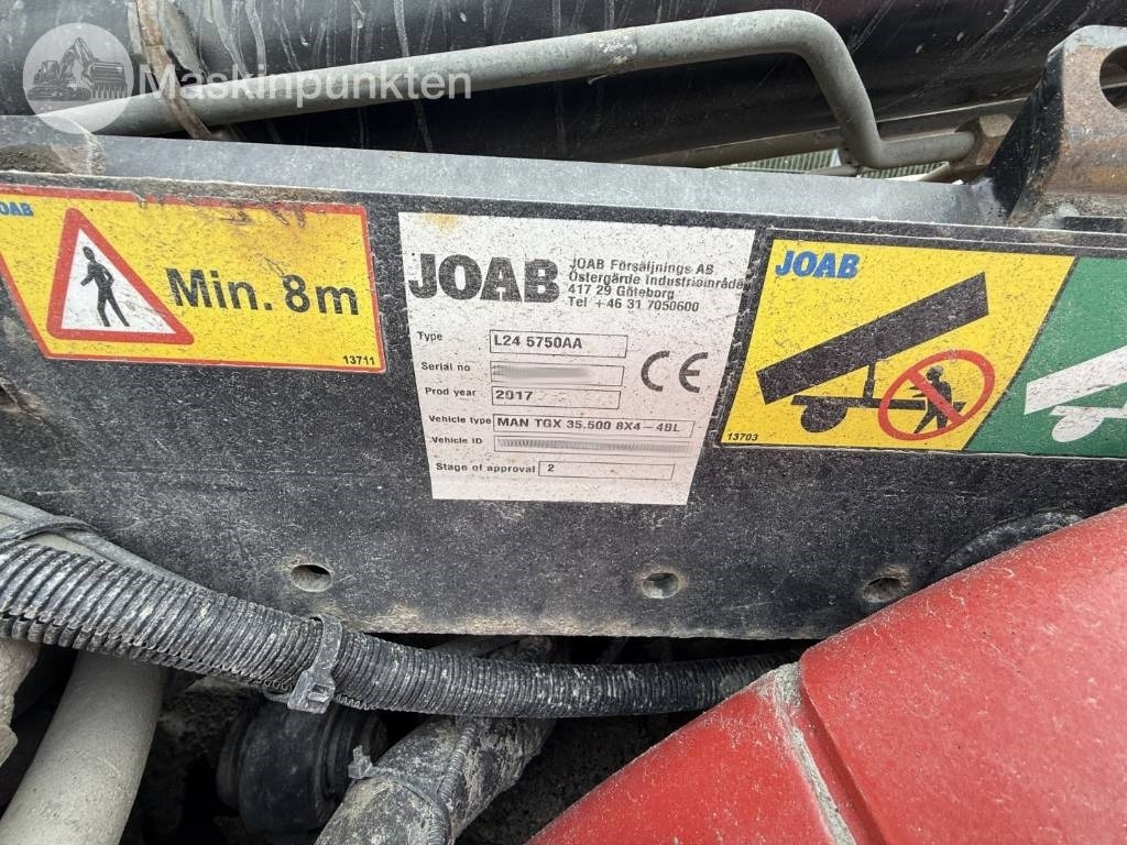 Camión multibasculante MAN TGX 35.500 EKIPAGE