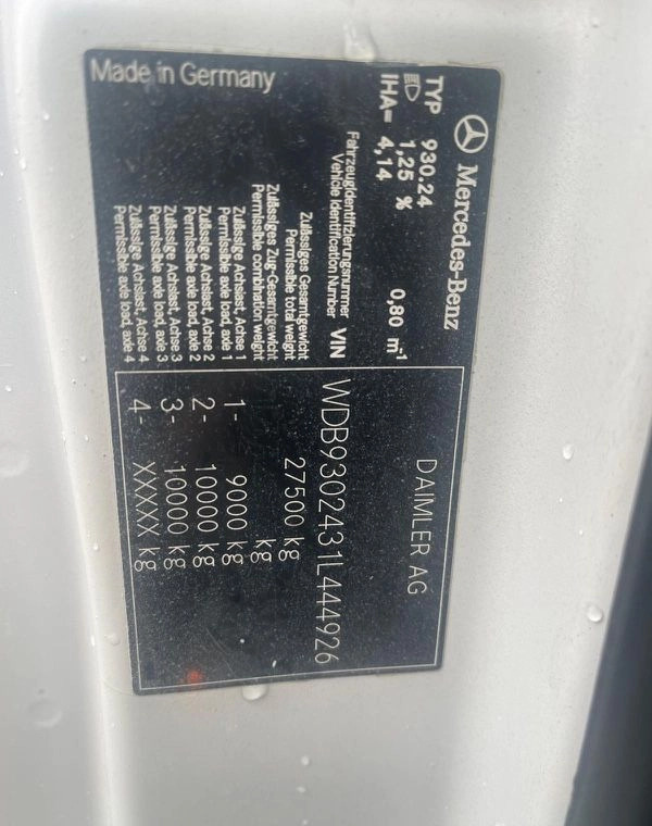 Camión multibasculante MERCEDES-BENZ ACTROS 2648 SPECJALNY PłUG 6X4!!!