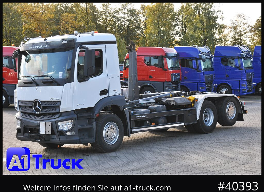 Camión multibasculante MERCEDES-BENZ Antos 2543, Meiller, Abrollkipper, Lift-Lenkachse,
