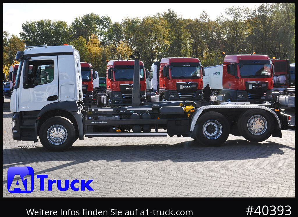 Camión multibasculante MERCEDES-BENZ Antos 2543, Meiller, Abrollkipper, Lift-Lenkachse,