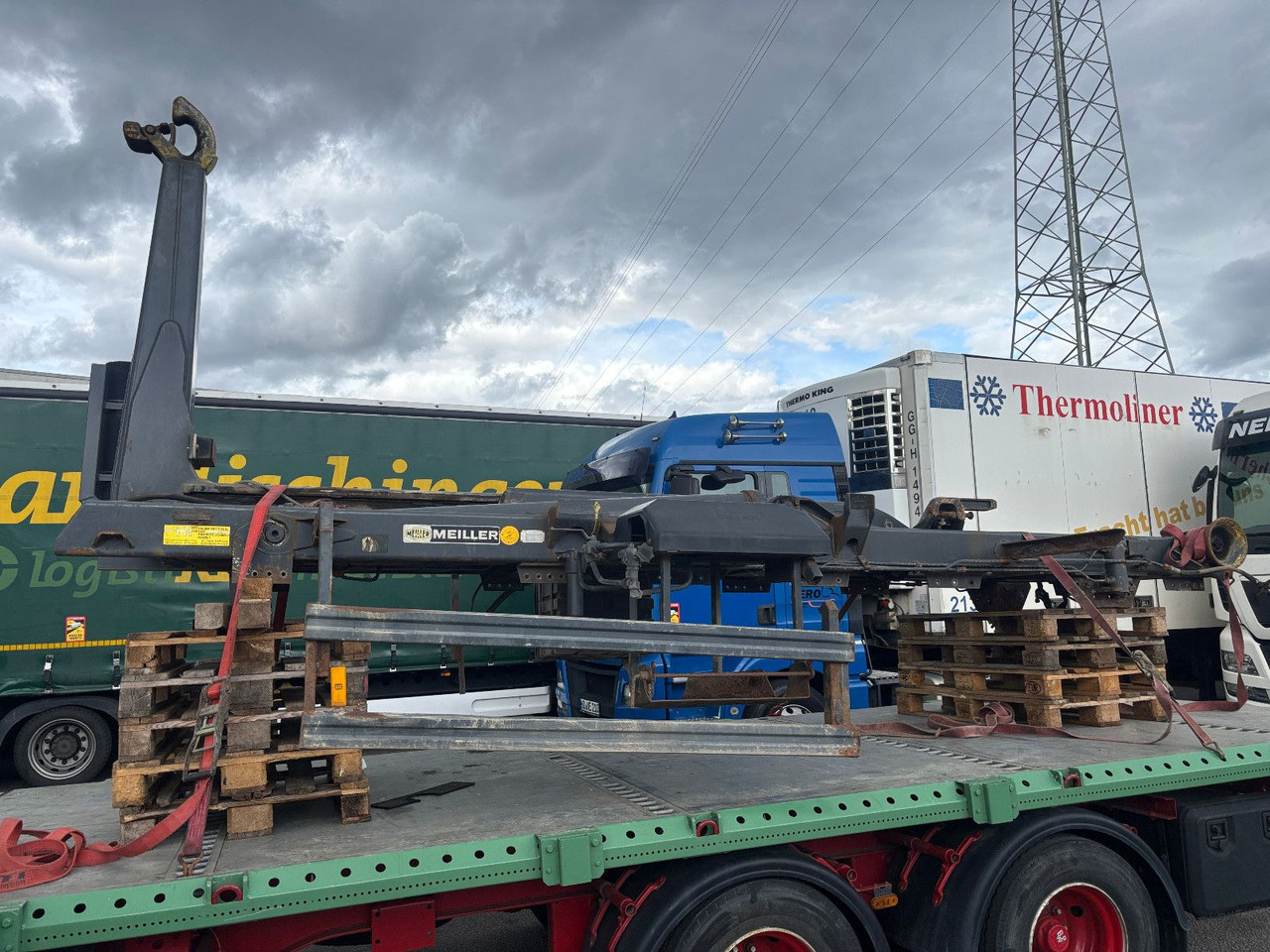 Camión multibasculante Meiller Aufbau RK 20-60/20.000Kg/260bar