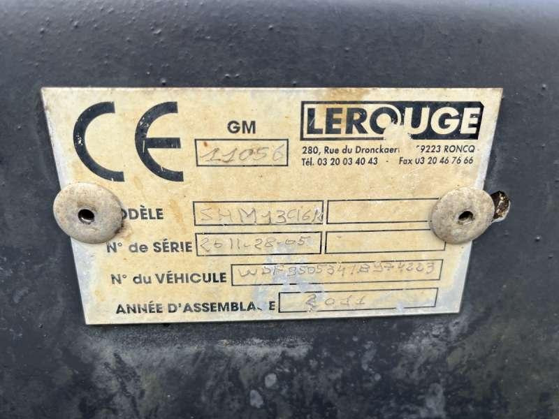 Camión multibasculante Mercedes AXOR 1833